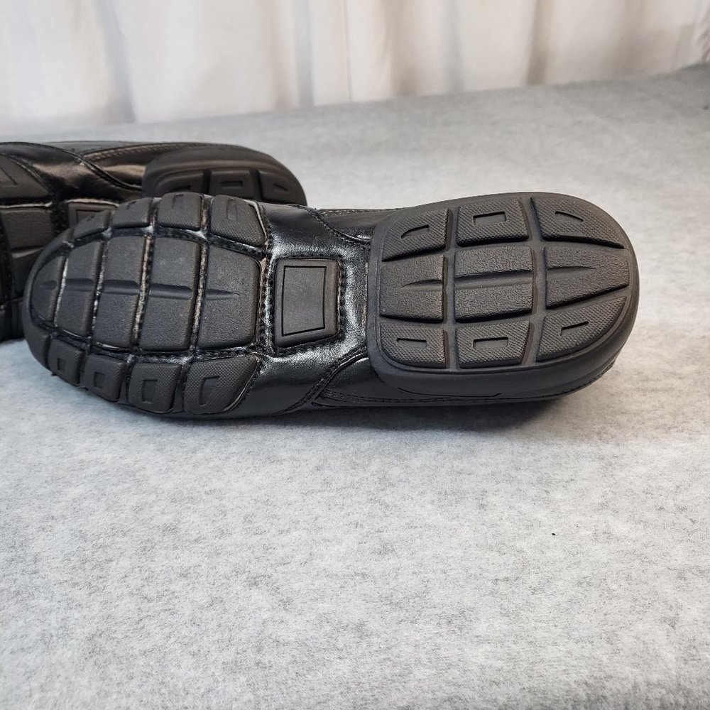 * Winston Comfortable Square Toe Black Loafers Men's Size's - Picture 7 of 9